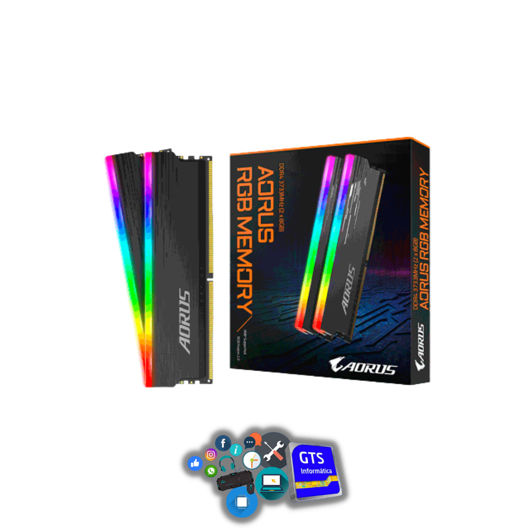 Memoria Ram 16G 3733 Aorus Gp-Ars16G37D Rgb K2 2X8G