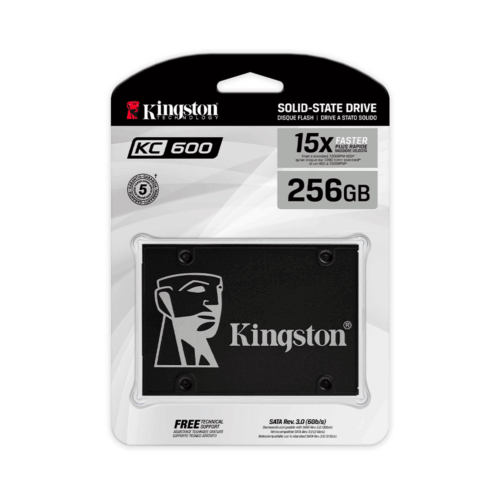 SSD 2.5 SATA3 256GB KINGSTON SKC600/256G 550/500