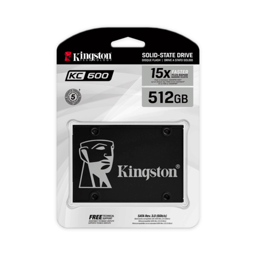 SSD 2.5 SATA3 512GB KINGSTON SKC600/512G 550/520