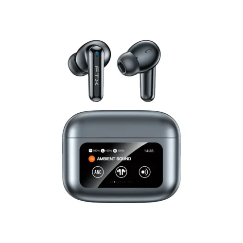 Auriculares Earphone FTX E56L-GY BT/Mic/Anc/Touch/IPX6 gris C/Pant LED