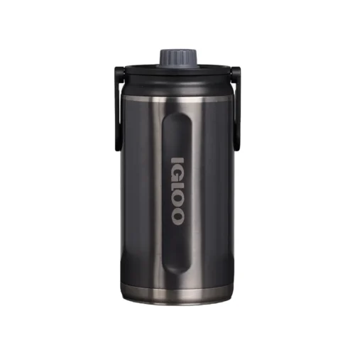 Botella Igloo 1.9L Sstl Chug Btl negro Carbonite con manija 4P