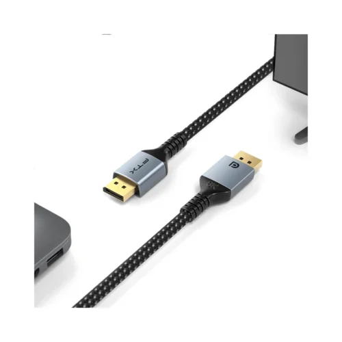 Cable DP-DP M/M 3m FTX DP8K-AG3 8K/60 Hz/1.4/32 GBPS negro