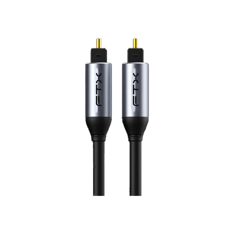 Cable Optico 3m FTX AV380-P04GN-S3 p/Sound Bar/TV/Proy/PS4 negro