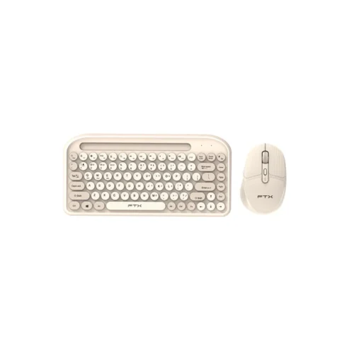 Combo Teclado y Mouse inalámbrico/Bluetooth FTXGK01 Esp/Pop/Gold