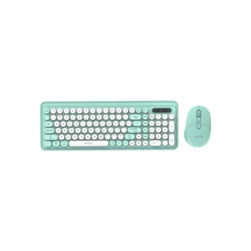 Combo Teclado y Mouse inalámbrico/Bluetooth FTXGK02 Num/por/Verd