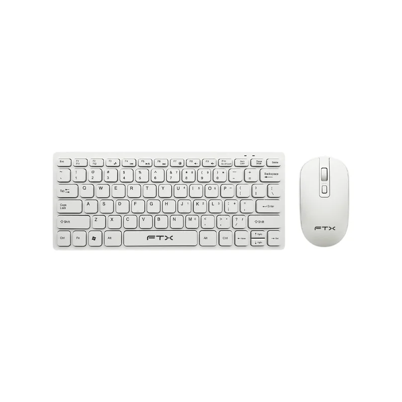 Combo Teclado y Mouse inalámbrico FTXGK03 Esp/Blan