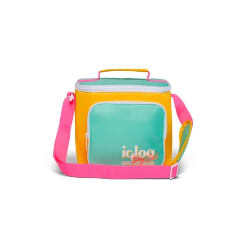 Conservadora Bolsa Igloo 9LAT Retro Square Lunch Ylw/Mint 1P