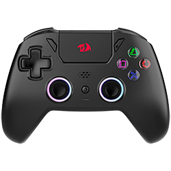 Control Redragon G820 Darkflame para Android / PC / PS4 / Wireless - Negro