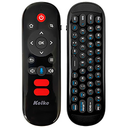 Control Remoto con Teclado Kolke KET-725 Air Mouse Mini Smart Wireless - Negro