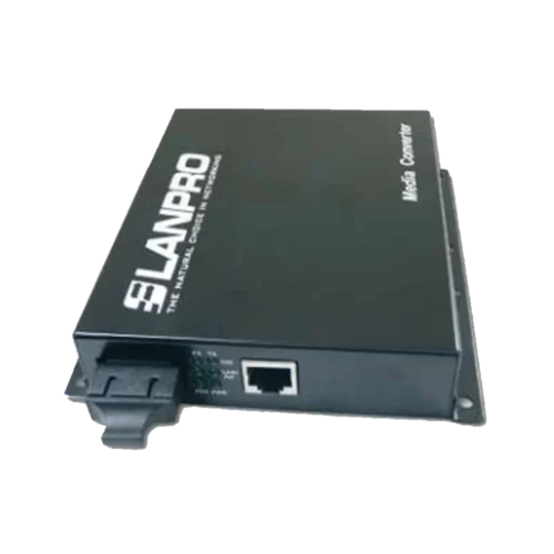 Convertidor Fibra O. 10/100 SC SM X 20 Kms Lanp LP-ICF2100-20