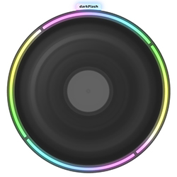 Cooler para Procesador darkFlash Darkvoid TOP FLOW 125MM RGB