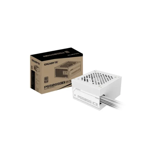 Fuente 550W Gigabyte 80PLUS Silver blanco 220V GP-P550SS Ice