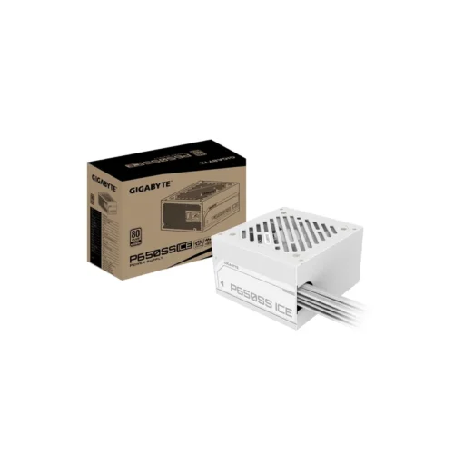 Fuente 650W Gigabyte 80PLUS Silver blanco 220V GP-P650SS Ice