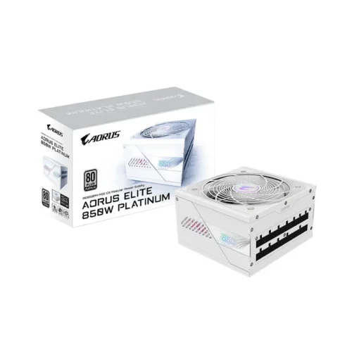 Fuente 850W Gigabyte 80PLUS Platin Full Mod bivolt GP-AE850PM PG5 Ice