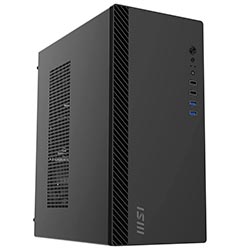 Gabinete Gamer MSI Pro Shield M100P Mid Tower - Negro