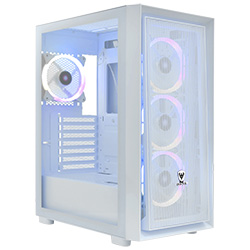 Gabinete Gamer Satellite K2402 E-ATX / 4 Cooler - Blanco