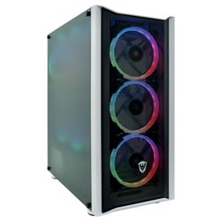 Gabinete Gamer Satellite K382 Mid Tower / 8 Cooler - Blanco