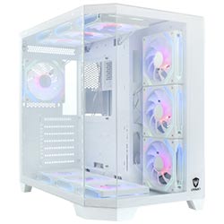 Gabinete Gamer Satellite K905 / 10 Cooler / ARGB - Blanco