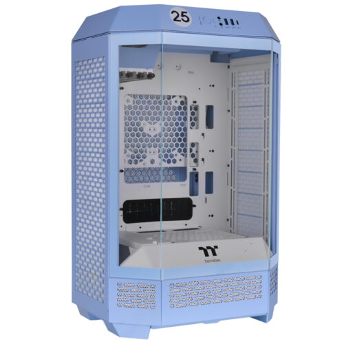 Gabinete Gamer Thermaltake The Tower 300 Hydrangea Blue Edition Micro Tower (CA-1Y4-00SFWN-00)