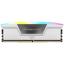 Memoria RAM Corsair Vengeance DDR5 16GB 6000MHz RGB - Blanco (CMH16GX5M1D6000Z38W)