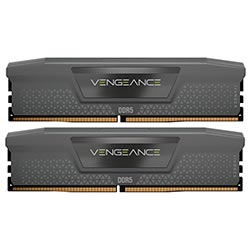 Memoria RAM Corsair Vengeance DDR5 32GB (2x16GB) 6000MHz - Negro / Gris (CMK32GX5M2B6000Z30)