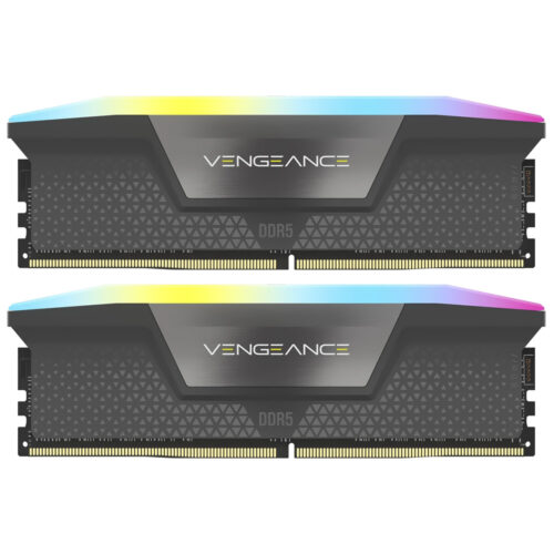 Memoria RAM Corsair Vengeance RGB DDR5 32GB (2x16GB) 6000MHz - Gris (CMH32GX5M2D6000Z38)