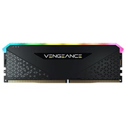 Memoria RAM Corsair Vengeance RGB RS DDR4 16GB 3200MHz - Negro (CMG16GX4M1E3200C16)