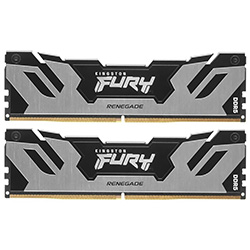 Memoria RAM Kingston Fury Renegade DDR5 64GB (2x32GB) 6400MHz - Negro / Plata (KF564C32RSK2-64)