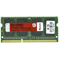 Memoria RAM para Notebook Keepdata DDR3 8GB 1333MHz - KD13S9/8G