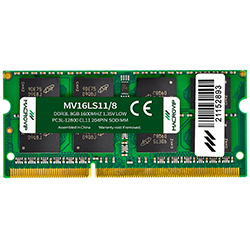 Memoria RAM para Notebook Macrovip DDR3L 8GB 1600MHz - MV16LS11/8