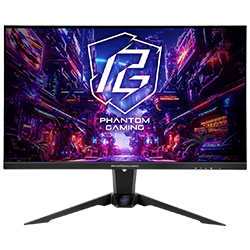 Monitor Gamer ASRock Phantom PG32QFT 32" QHD IPS 180Hz / 1Ms - Negro
