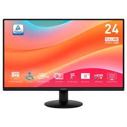 Monitor MSI Pro MP242L 23.8" Full HD IPS 100Hz / 1Ms - Negro