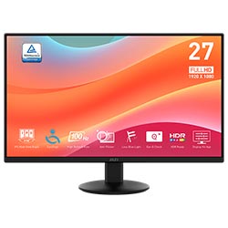 Monitor MSI Pro MP272L 27" Full HD IPS 100Hz / 1Ms - Negro