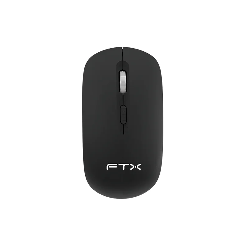 Mouse inalámbrico FTX MW71 1600DPI/4 Bot/Negro