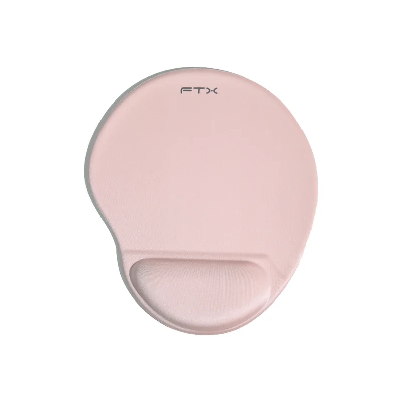 Mouse Pad 31X27CM FTX FTXMPG01-PK C/ Apoyo Gel rosa