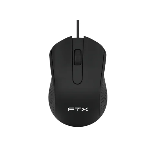 Mouse USB FTX M62 1200DPI/3 Bot/1.1m/Negro