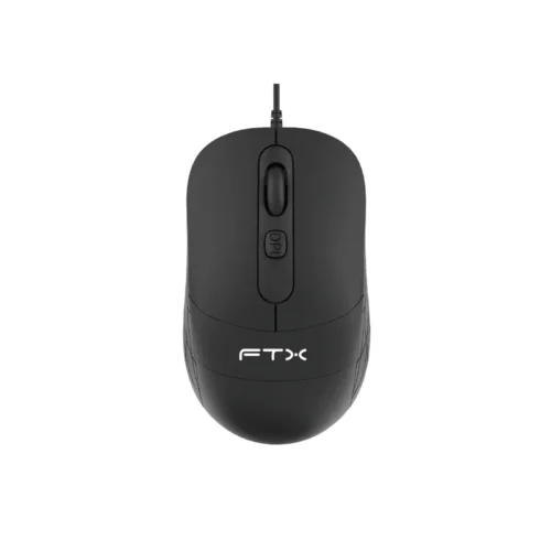 Mouse USB FTX M73 2400DPI/4 Bot/1.2m/Negro