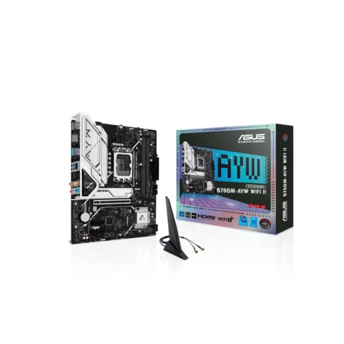 Placa Madre 1700 B760M-AYW WIFI D4 II Asus S/R/HDMI/2M2/USB3.2/MATX