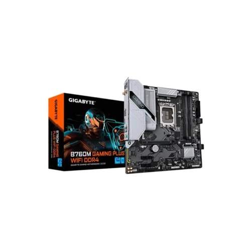 Placa Madre 1700 B760M Gaming Plus WIFI DDR4 Gigabyte S/R/HDMI/DP/2M2/USB/MATX