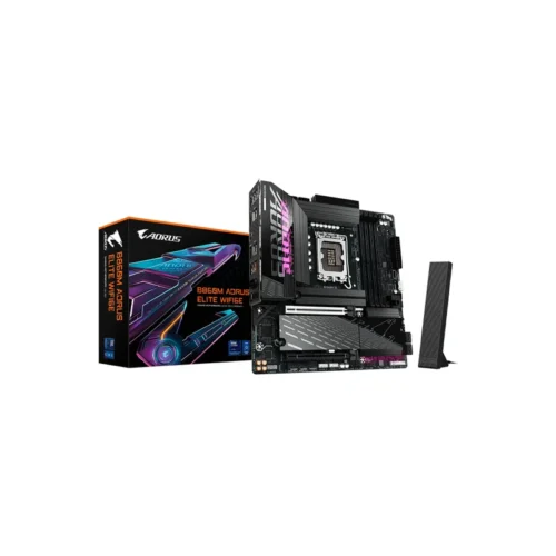 Placa Madre 1851 B860M Aorus Elite WIFI6E DDR5 Gigabyte S/R/HDMI/DP/3M2/USB/Mat