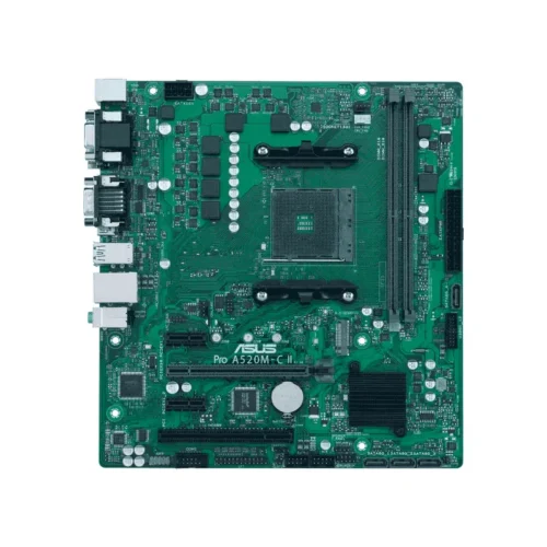 Placa Madre AM4 A520M-C II/Csm Pro Asus V/S/R/HDMI/DP/M2/DDR4/USB3.2/MATX
