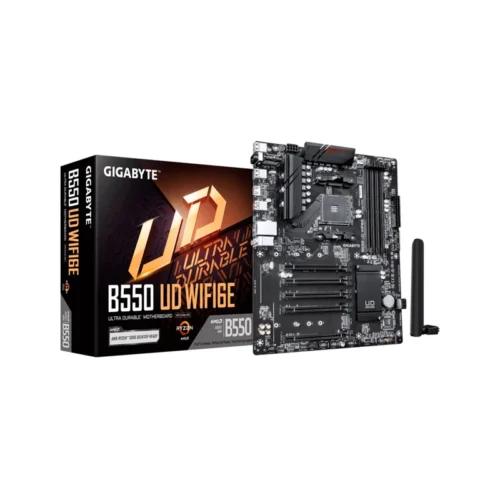 Placa Madre AM4 B550 UD WIFI6E Gigabyte S/R/HDMI/2M2/DDR4/USB3.2/ATX