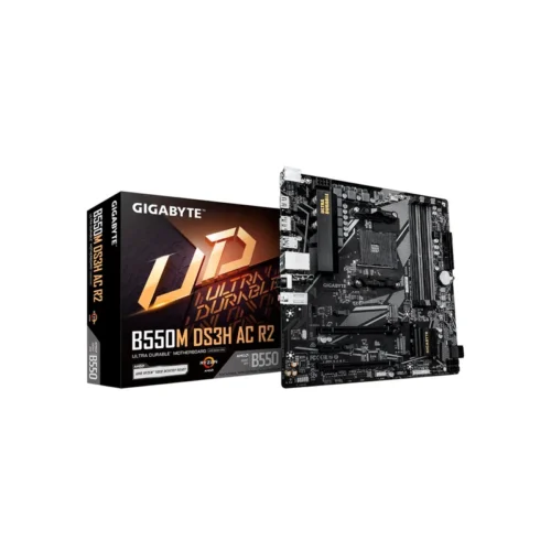 Placa Madre AM4 B550M DS3H AC R2 Gigabyte S/R/HDMI/HDMI/DP/2M2/DDR4/WIFI/USB/MA