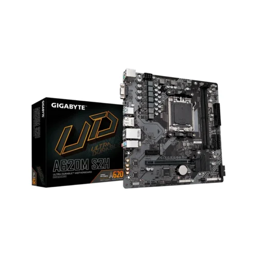 Placa Madre AM5 A620M S2H DDR5 Gigabyte V/S/R/HDMI/DP/M2/USB3.2/MATX