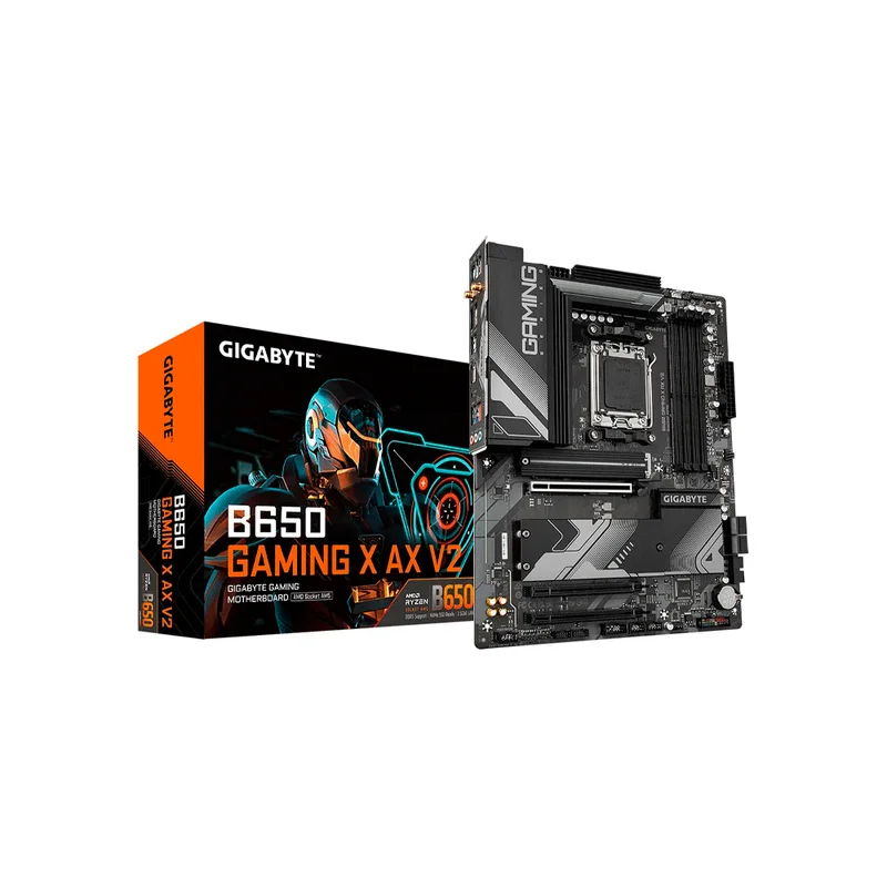 Placa Madre AM5 B650 Gaming X AX V2 DDR5 Gigabyte S/R/HDMI/DP/3M2/WIFI/USB/AT