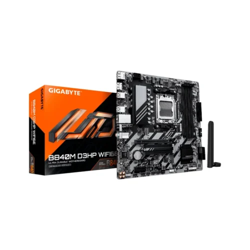 Placa Madre AM5 B840M D3HP WIFI6E DDR5 Gigabyte S/R/HDMI/DP/2M2/USB/MATX
