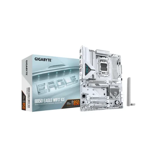Placa Madre AM5 B850 Eagle WIFI7 Ice DDR5 Gigabyte S/R/HDMI/DP/3M2/USB3.2/ATX