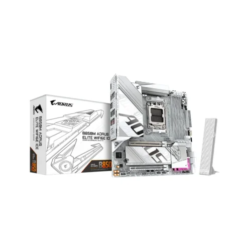 Placa Madre AM5 B850M Aorus Elite WIFI6E Ice DDR5 Gigabyte S/R/DP/2M2/USB/MATX