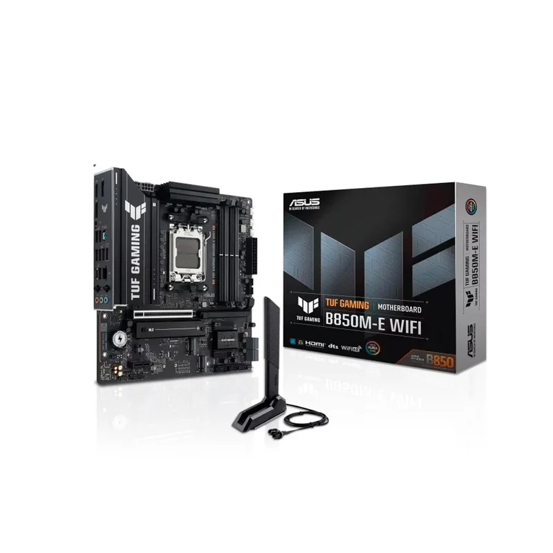 Placa Madre AM5 B850M-E WIFI Tuf Gaming DDR5 Asus S/R/HDMI/DP/3M2/MATX