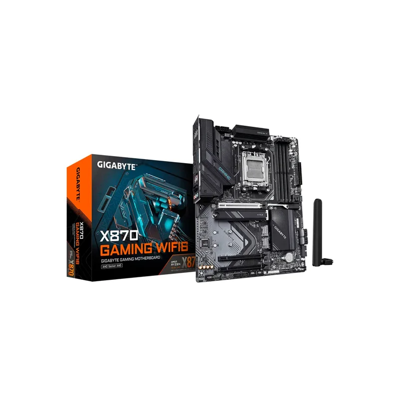 Placa Madre AM5 X870 Gaming WIFI6 DDR5 Gigabyte S/R/HDMI/3M2/USB3.2/ATX